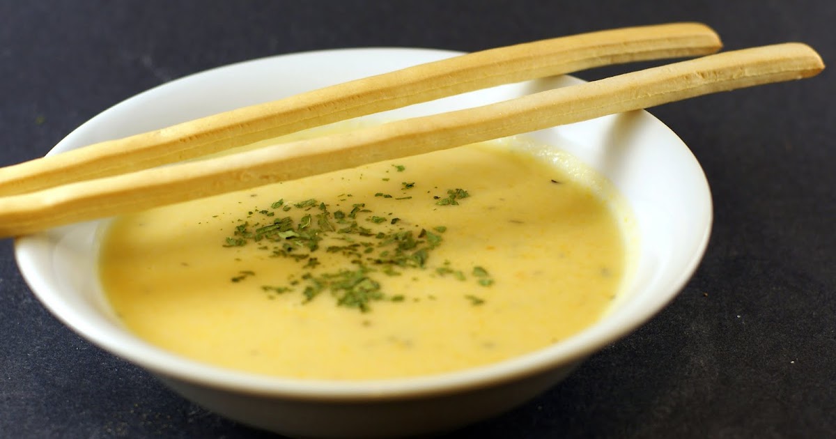 The Merlin Menu Cauliflower Swiss Cheese Soup