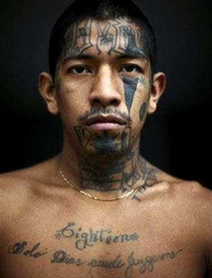 gangsta tattoos. wear gangster tattoos.