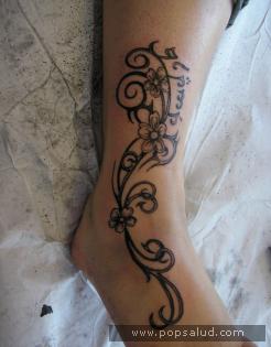 tribal en forma de espinas