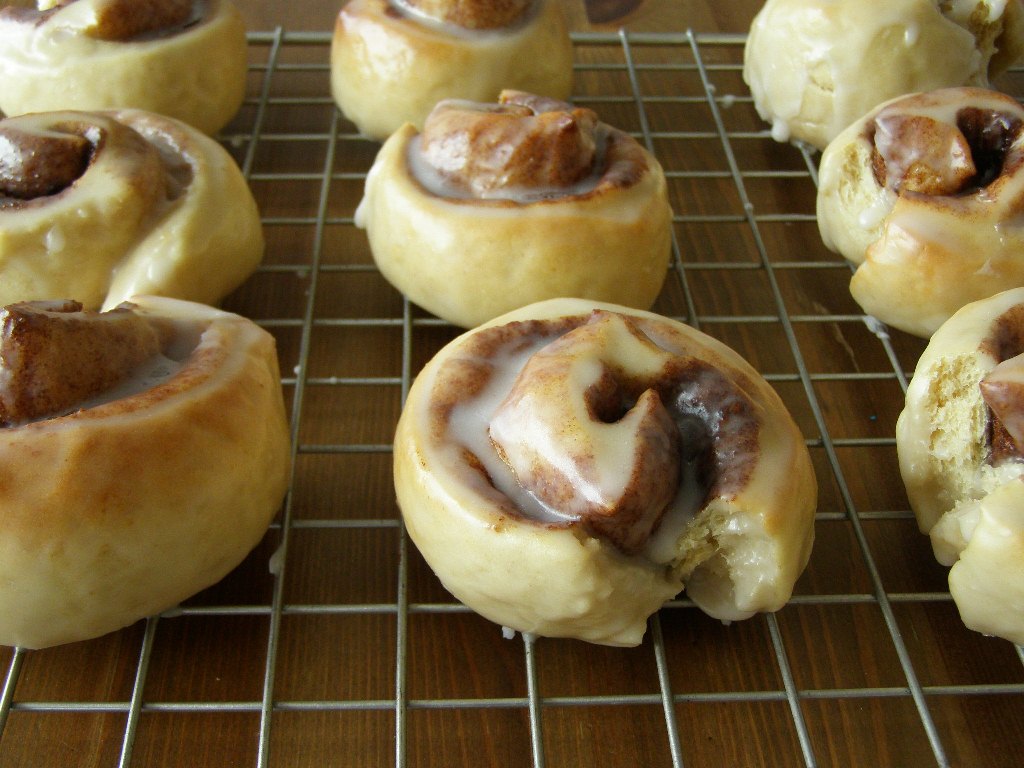 After rising, roll out the