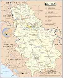harta Serbiei