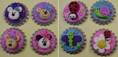 Download Manualidades: Chapas decoradas con Masa Flexible