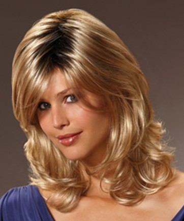 medium blonde hairstyles 2011. mid length londe hairstyles