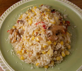 Eat Drink Think Fresh Corn And Wild Mushroom Risotto