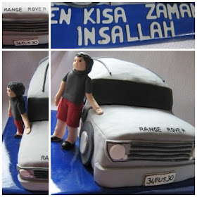 pasta evim range rover araba pastasi