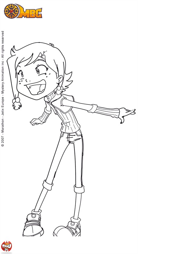 The Monster Buster Club Resources: Monster Buster Club Coloring Pages