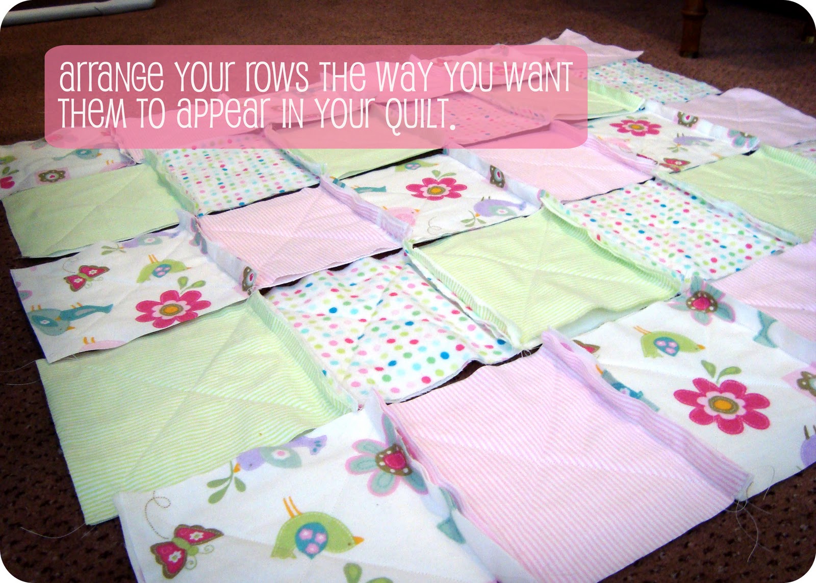 Sew Lovely Life. Tutorial Rag Quilt