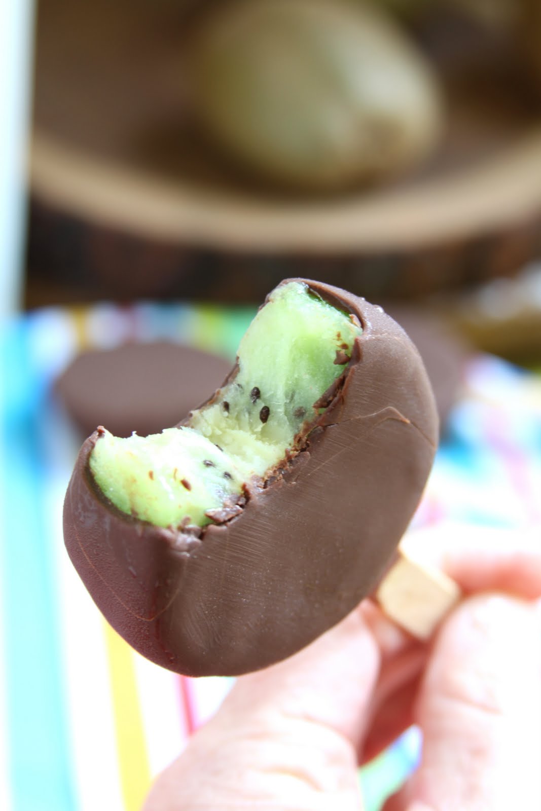 ShowFood Chef Chocolate Kiwi Popsicles Simple Saturday
