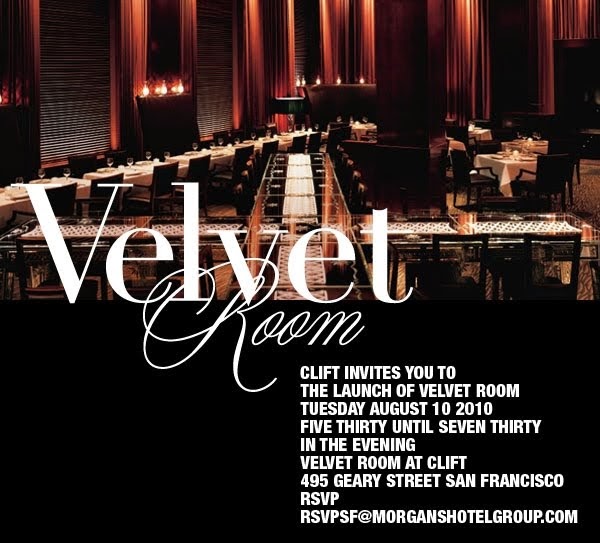 Fabulous and Free Tuesday, August 10th The Velvet Room530pm730pm