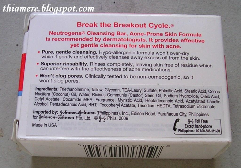 on beauty stuff and what else's.... Neutrogena (acneprone) Facial