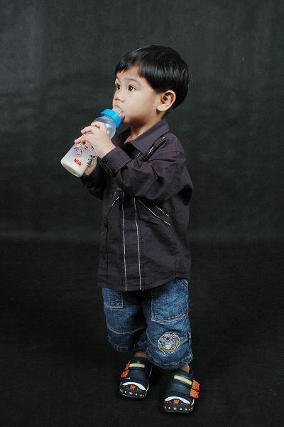 Danish with his "neneng"