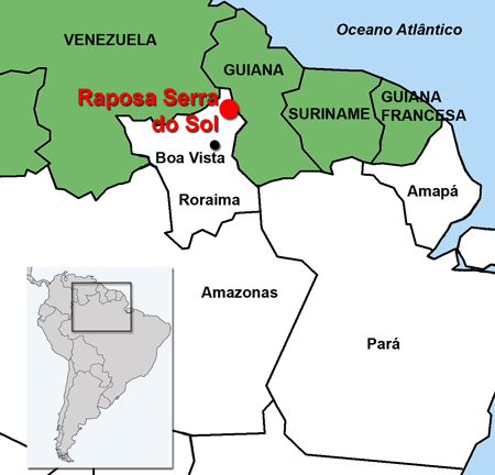 Geografia Hoje A Regiao Da Reserva Indigena Raposa Serra Do Sol Previas Para Seu Entendimento