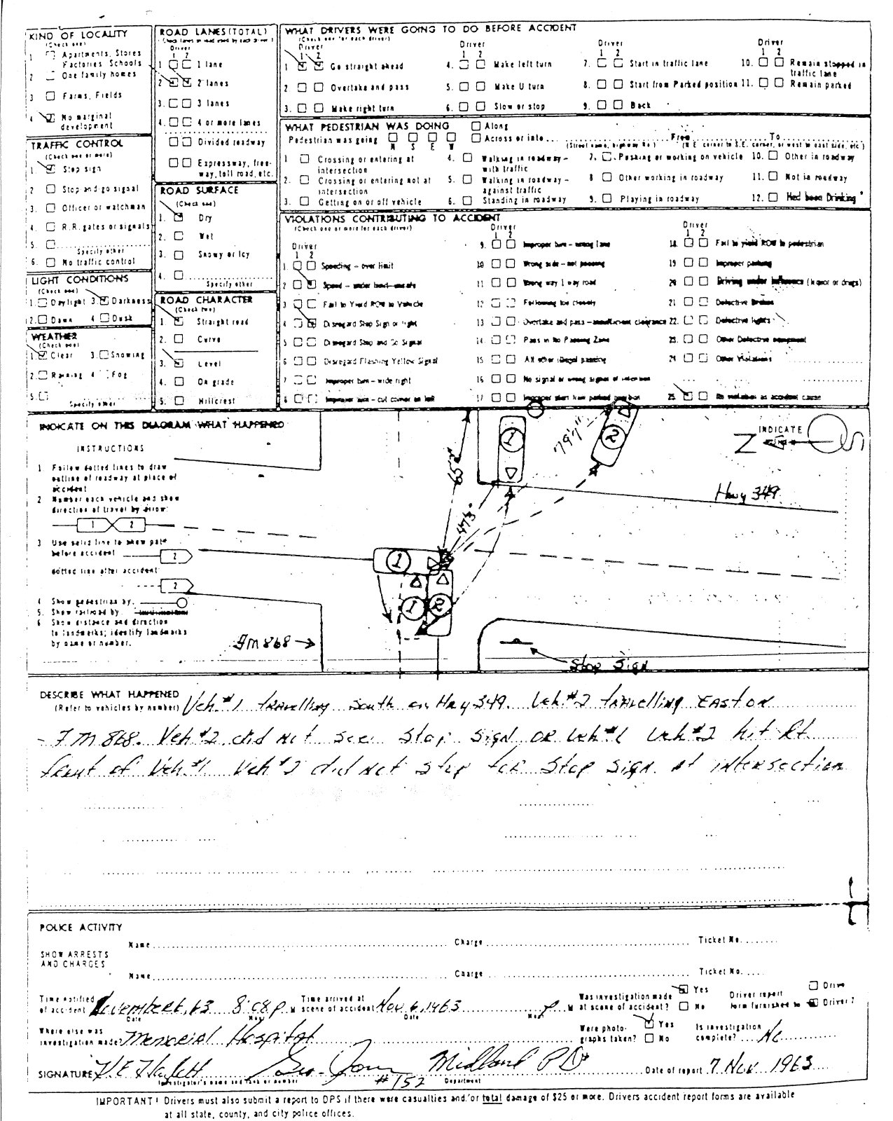 Missouri accident report requirements template