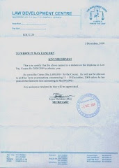 Kivumbi`s LDC Letter