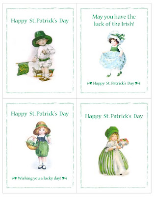 st patricks notes St. Patrick's Day Cards - Free and Printable 6