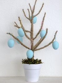 frugal+designer+egg+tree+after Dollar Store Pottery Barn Inspired Easter Egg Tree 12
