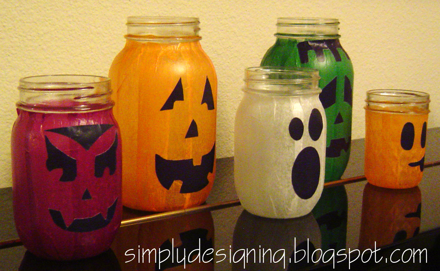 Halloween Mason Jars