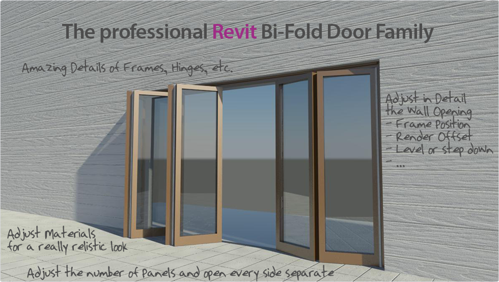 Folding Glass Door Revit Family at Daniel Cripps blog