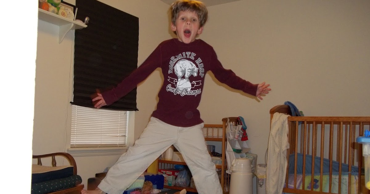 The Garner Family Mattress Jumping