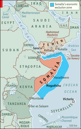 Somalia and its seas