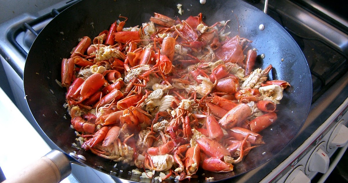 Cocinando en el Huasco Bisque de Camarones de Río