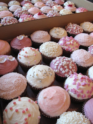 Here are some lovely pastelly pink cupcakes we did for Kimberley 39s country Here are some lovely pastelly pink cupcakes we did for Kimberley 39s country