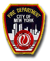 Fire Department New York FDNY Patch