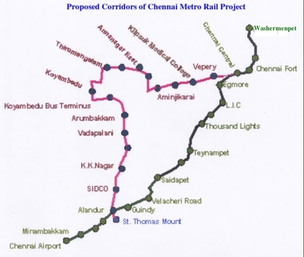 invoking truths chennai metro work started