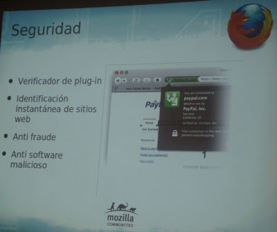 Imagen de la charla Mozilla Paraguay en la Free Software Asunción