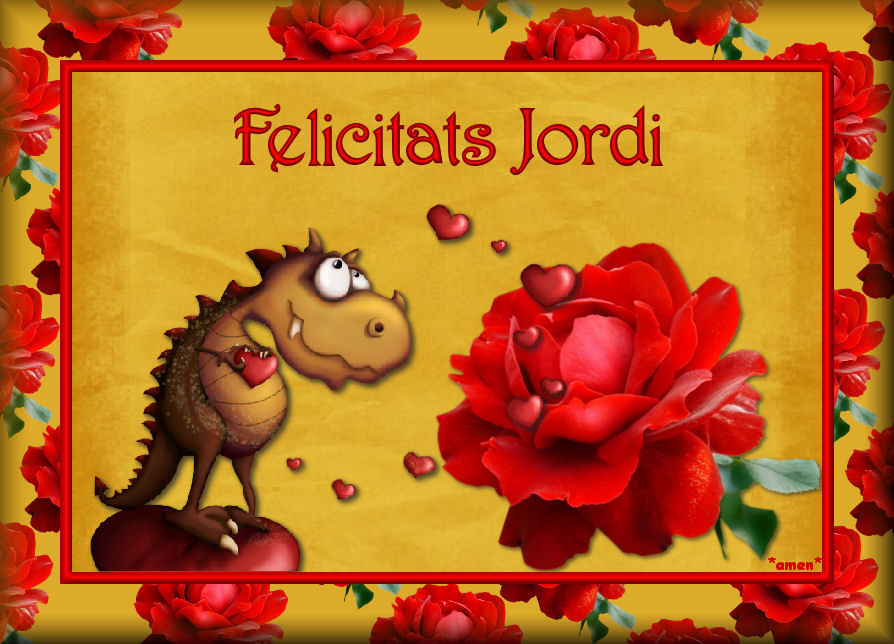 Día del libro / San Jordi SANT+JORDI4.FELICITATS+JORDI