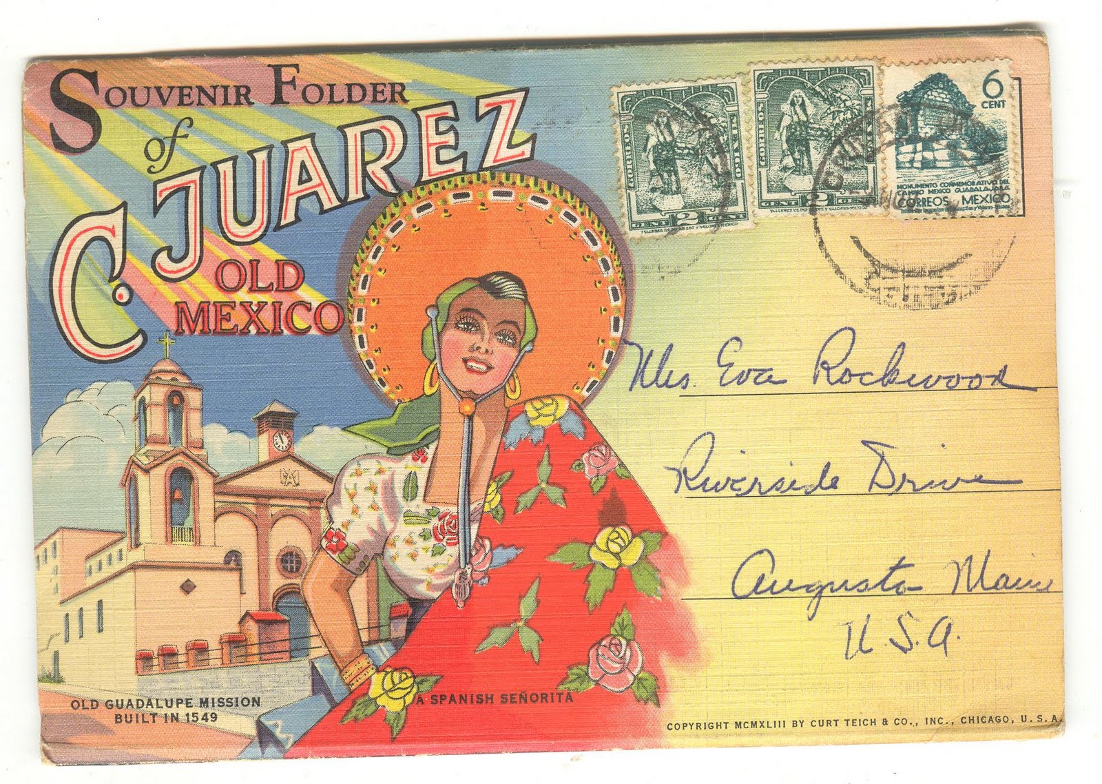 Judy's Postcards Plus Vintage Postcard Folders Daytona Beach, FL