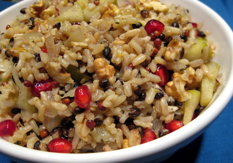 Christine Cooks Christine's Recipe For Brown Rice Medley Pilaf With