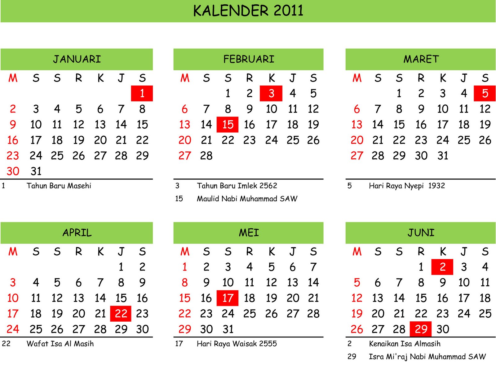 DOWNLOAD KALENDER DOWNLOAD KALENDER