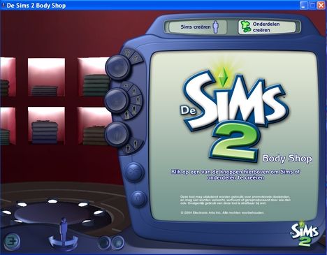 download the sims 2 body shop package installer
