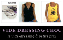 vide-dressing à petits prix