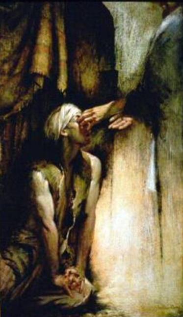 Healing Blind Man