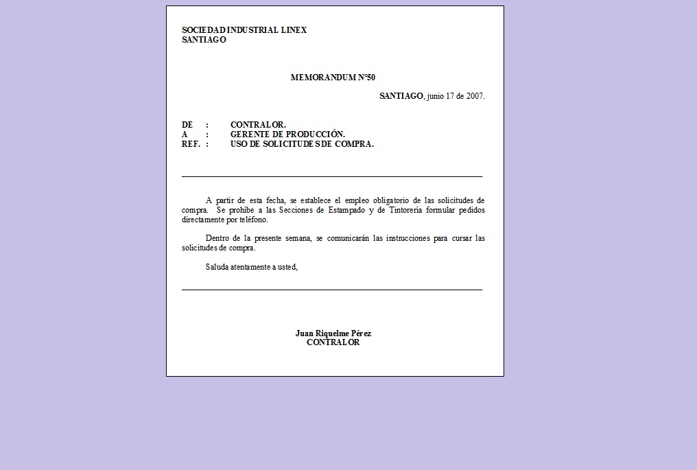 REDACCIÓN COMERCIAL Y APLICACIONES DE INFORMÁTICA 4.a. EL MEMORÁNDUM