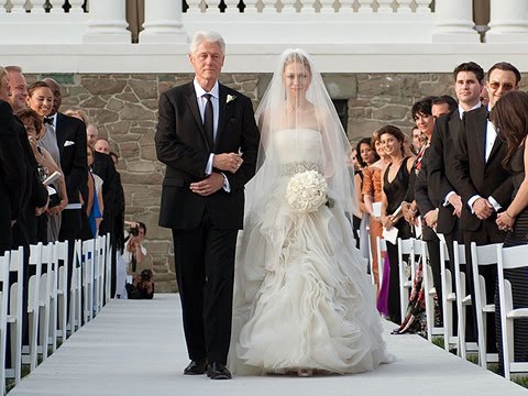 Vera Wang Chelsea Clinton Wedding Dress. Congratuations to Chelsea