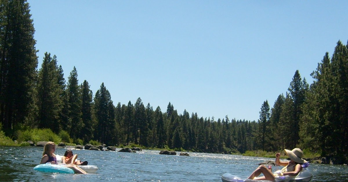Oregon Olsons Floating down the Deschutes River