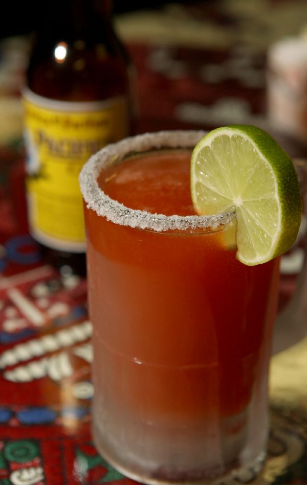 Beer And Clamato Juice Drink Beer And Clamato Juice Drink