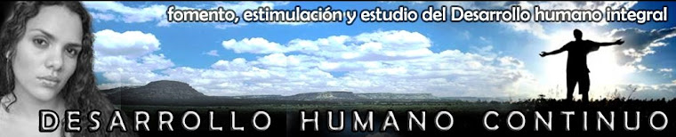 FOMENTANDO EL DESARROLLO HUMANO INTEGRAL.