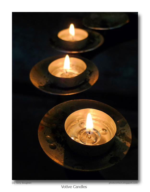 PhotoReflect Votive candles