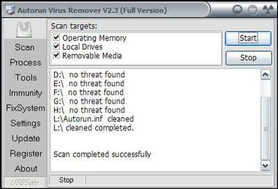 AutoRun Virus Remover 2.3