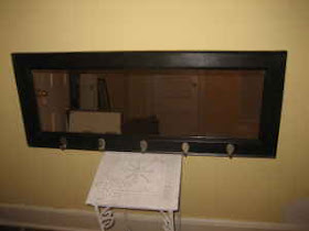 Treasure Basket Pottery Barn Black Pub Mirror With Hooks Like