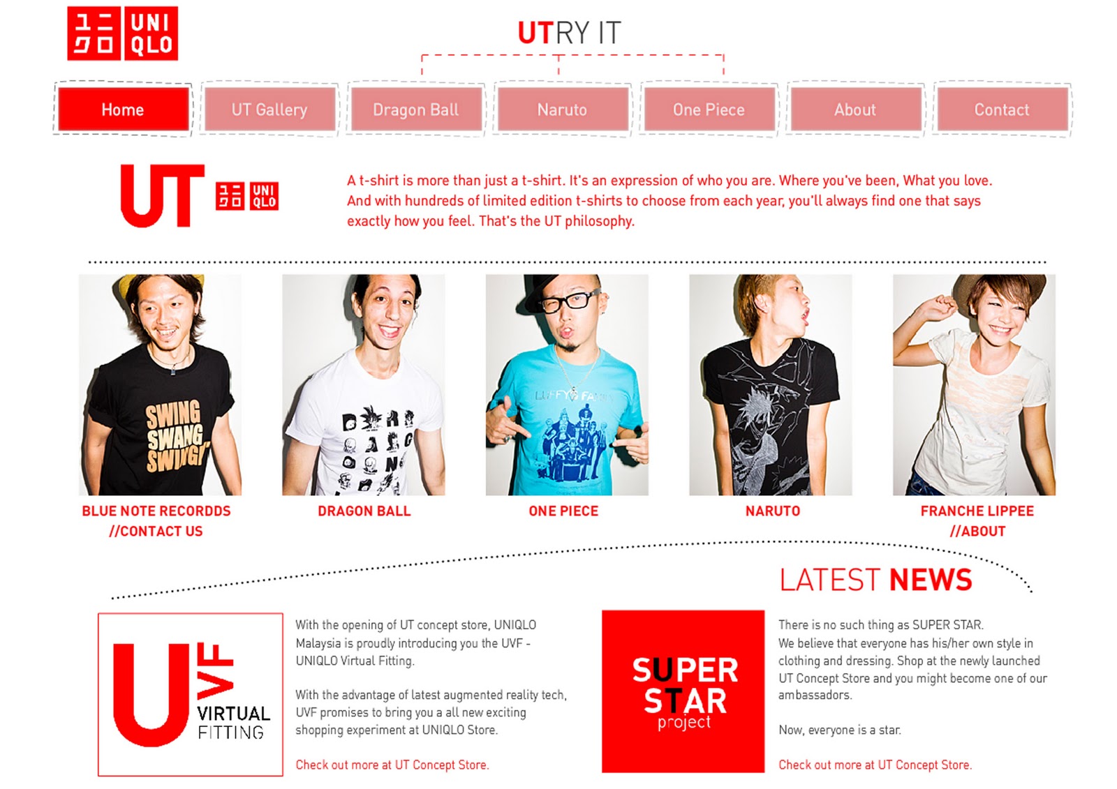 UNIQLO Web