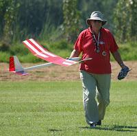 Tony on his way back from the landing circle