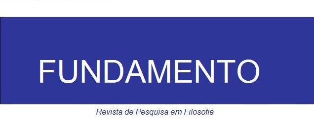 Fundamento: Revista de Pesquisa em Filosofia