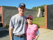 Keith Loveless supporting his wife