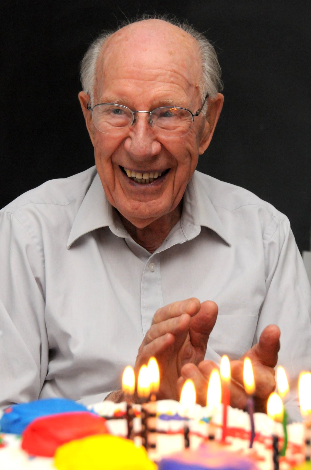Singing and Spinning: Happy Birthday Grandpa Wayne
