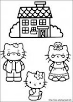 HELLO KITY COLOURING | learningenglish-esl